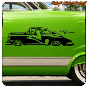 HOT ROD -5 AUFKLEBER. KAUFEN SIE VINYLAUFKLEBER.