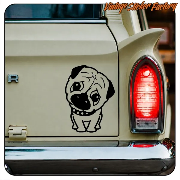 PUPPY -2 STICKER. BUY VINYL STICKERS.