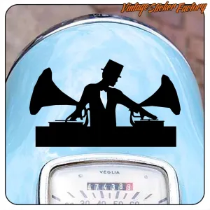CLASSIC DJ STICKER. BUY VINYL STICKERS.
