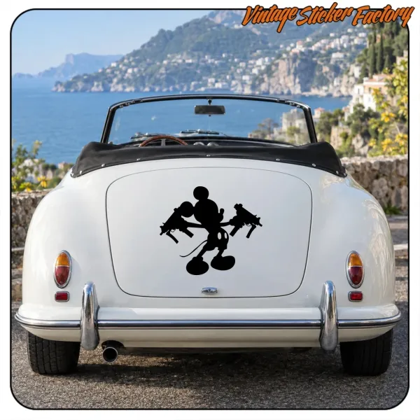 MICKEY -1 STICKER. BUY VINYL STICKERS.