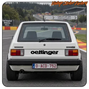 Pegatina OETTINGER. Comprar pegatinas.