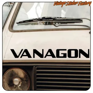 VANAGON AUFKLEBER. KAUFEN SIE VINYLAUFKLEBER.