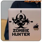 Pegatina ZOMBIE HUNTER. Comprar pegatinas.