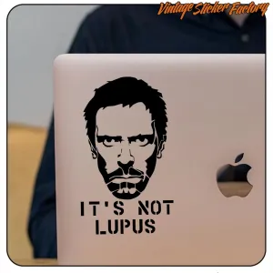 HOUSE LUPUS AUFKLEBER. KAUFEN SIE VINYLAUFKLEBER.