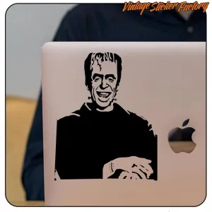 AUTOCOLLANT HERMAN MUNSTER. ACHETEZ DES AUTOCOLLANTS EN VINYLE.