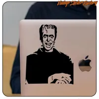 AUTOCOLLANT HERMAN MUNSTER. ACHETEZ DES AUTOCOLLANTS EN VINYLE.