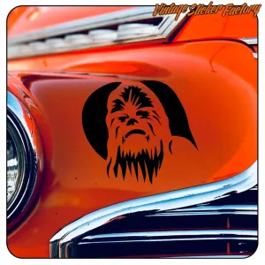 AUTOCOLLANT CHEWBACCA. ACHETEZ DES AUTOCOLLANTS EN VINYLE.