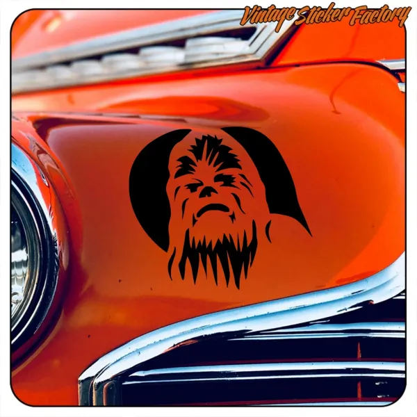 AUTOCOLLANT CHEWBACCA. ACHETEZ DES AUTOCOLLANTS EN VINYLE.