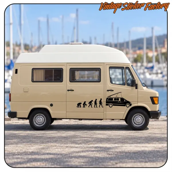 EVOLUTION VIANO MARCO POLO STICKER. BUY VINYL STICKERS.