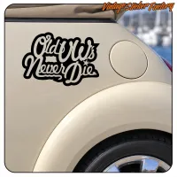 OLD VW'S NEVER DIE STICKER. BUY VINYL STICKERS.