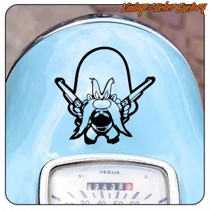 YOSEMITE SAM AUFKLEBER. KAUFEN SIE VINYLAUFKLEBER.