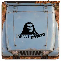 AUTOCOLLANT BRAVE POTATO. ACHETEZ DES AUTOCOLLANTS EN VINYLE.