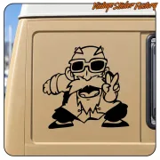 MUTENROSHI -2 AUFKLEBER. KAUFEN SIE VINYLAUFKLEBER.