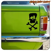 SKULL 7 STICKER. BUY VINYL STICKERS.
