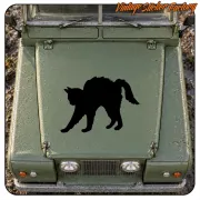 KATZE -9 AUFKLEBER. KAUFEN SIE VINYLAUFKLEBER.
