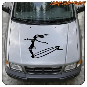 Pegatina SURFGIRL. Comprar pegatinas.