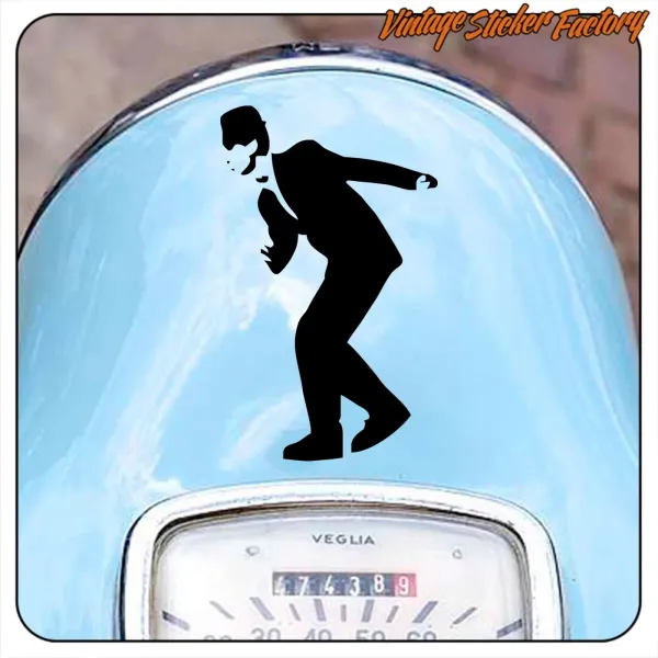 SKA MAN Aufkleber aus Schneidevinyl