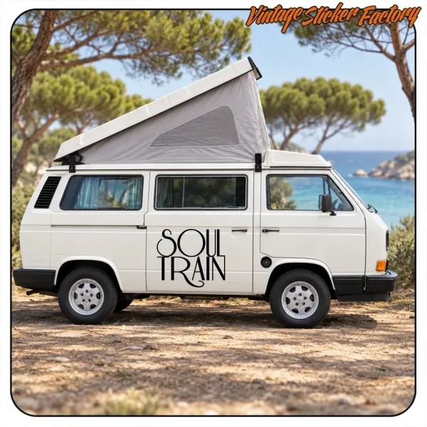 AUTOCOLLANT SOUL TRAIN. ACHETEZ DES AUTOCOLLANTS EN VINYLE.
