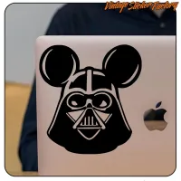 AUTOCOLLANT DARTH VADER MICKEY MOUSE. ACHETEZ DES AUTOCOLLANTS EN VINYLE.