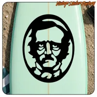 EDGAR ALLAN POE AUFKLEBER. KAUFEN SIE VINYLAUFKLEBER.