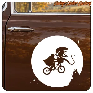 ETZ. ALIEN AUFKLEBER. KAUFEN SIE VINYLAUFKLEBER.