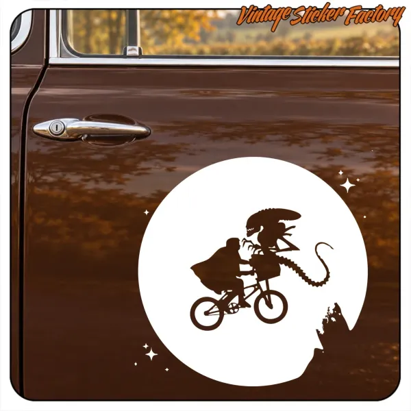 ET ALIEN STICKER. BUY VINYL STICKERS.