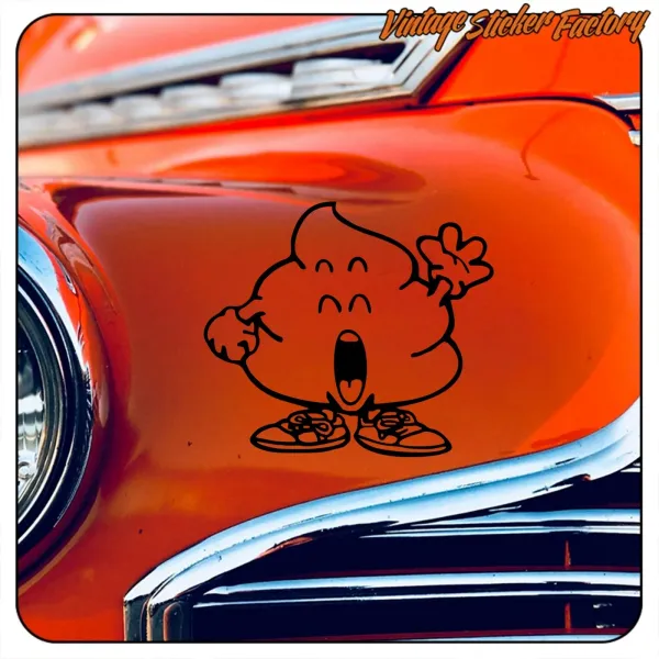 Sticker crotte d’Arale | Vinyle Dr. Slump