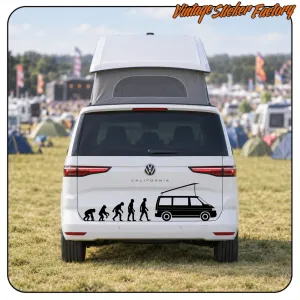 VOLKSWAGEN EVOLUTION T4 -2 STICKER. BUY VINYL STICKERS.