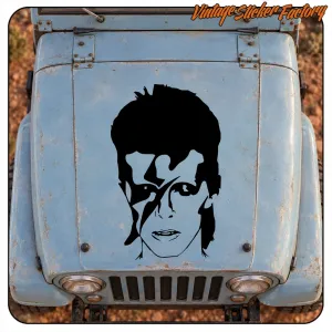 DAVID BOWIE AUFKLEBER. KAUFEN SIE VINYLAUFKLEBER.