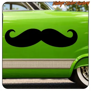 MOUSTACHE STICKER. BUY VINYL STICKERS.