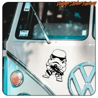 Stormtrooper Aufkleber für Auto & Deko | Vintage Sticker
