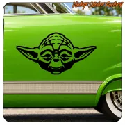 AUTOCOLLANT YODA -2. ACHETEZ DES AUTOCOLLANTS EN VINYLE.