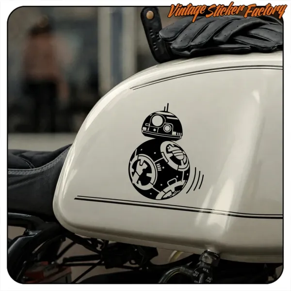BB-8 AUFKLEBER. KAUFEN SIE VINYLAUFKLEBER.