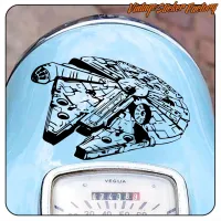 MILLENIUM FALCON STICKER. BUY VINYL STICKERS.