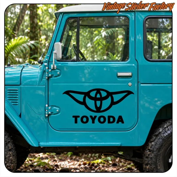 TOYODA STICKER. BUY VINYL STICKERS.