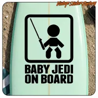 BABY JEDI AN BORD AUFKLEBER. KAUFEN SIE VINYLAUFKLEBER.