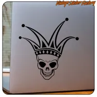 Joker-Totenkopf-Aufkleber | Schneidevinyl