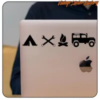 AUTOCOLLANT Land Rover - Camper Life. ACHETEZ DES AUTOCOLLANTS EN VINYLE.