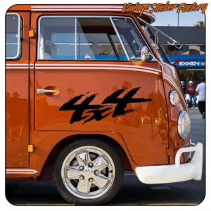 4X4 1 AUFKLEBER. KAUFEN SIE VINYLAUFKLEBER.