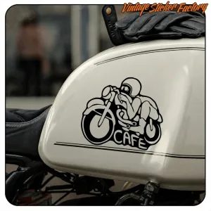 AUTOCOLLANT CAFÉ RACER SPEED. ACHETEZ DES AUTOCOLLANTS EN VINYLE.