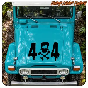 Pegatina 4x4 Pirata 4x4. Comprar pegatinas.