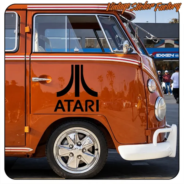 ATARI AUFKLEBER. KAUFEN SIE VINYLAUFKLEBER.