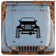 Pegatina Jeep Crawler. Comprar pegatinas.