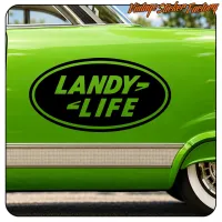 LANDY LIFE AUFKLEBER. KAUFEN SIE VINYLAUFKLEBER.