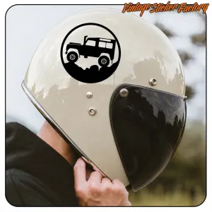LAND ROVER ÜBERALL -2 AUFKLEBER. KAUFEN SIE VINYLAUFKLEBER.