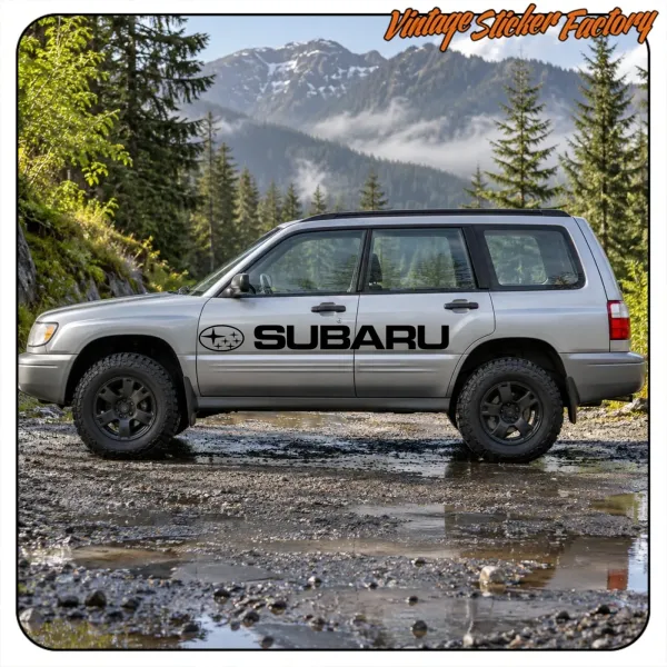 SUBARU LOGO STICKER. BUY VINYL STICKERS.
