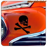 PIRATENSCHÄDEL AUFKLEBER. KAUFEN SIE VINYLAUFKLEBER.