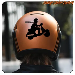 VESPA -2 STICKER. BUY VINYL STICKERS.