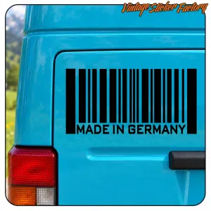 AUTOCOLLANT FABRIQUÉ EN ALLEMAGNE. ACHETEZ DES AUTOCOLLANTS EN VINYLE.