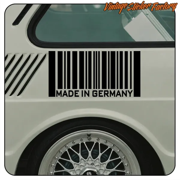 Pegatina MADE IN GERMANY. Comprar pegatinas.